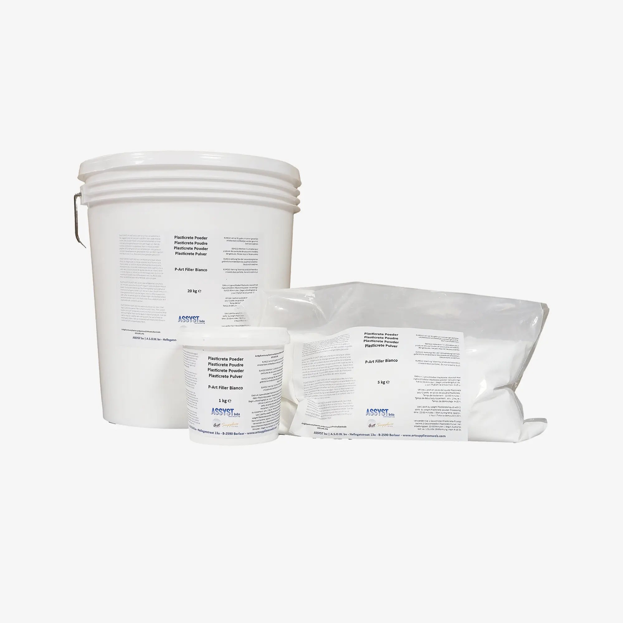 Plasticrete-Pulver