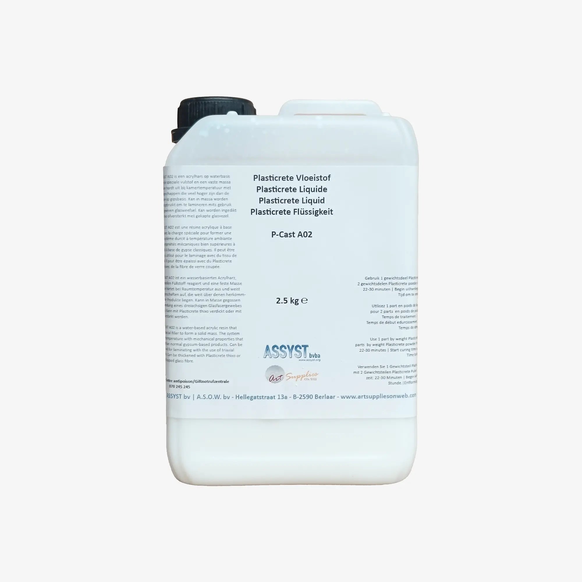 Plasticrete-Flüssigkeit