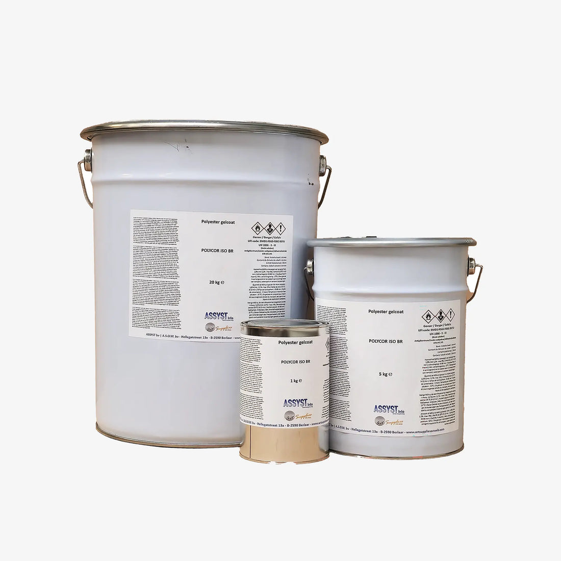 Polyester gel-coat