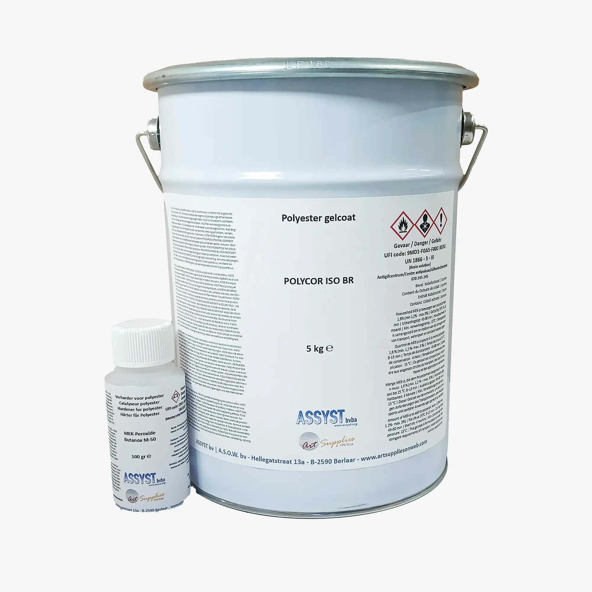 Polyester gel-coat