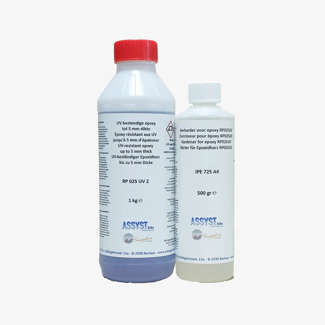 UV-bestendige epoxy RP025UV+IPE725A4 tot 5 mm dikte