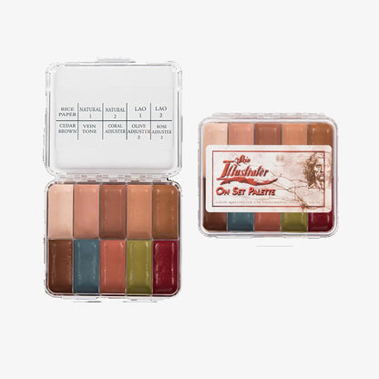 Make-up palettes.
