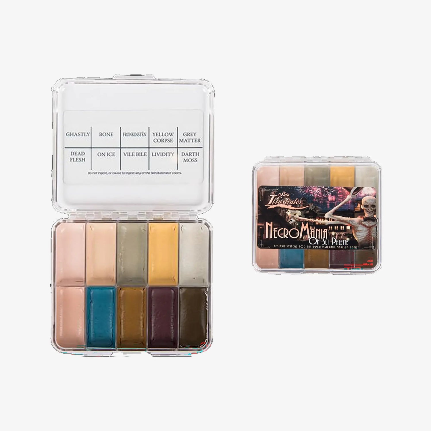 Make-up palettes.