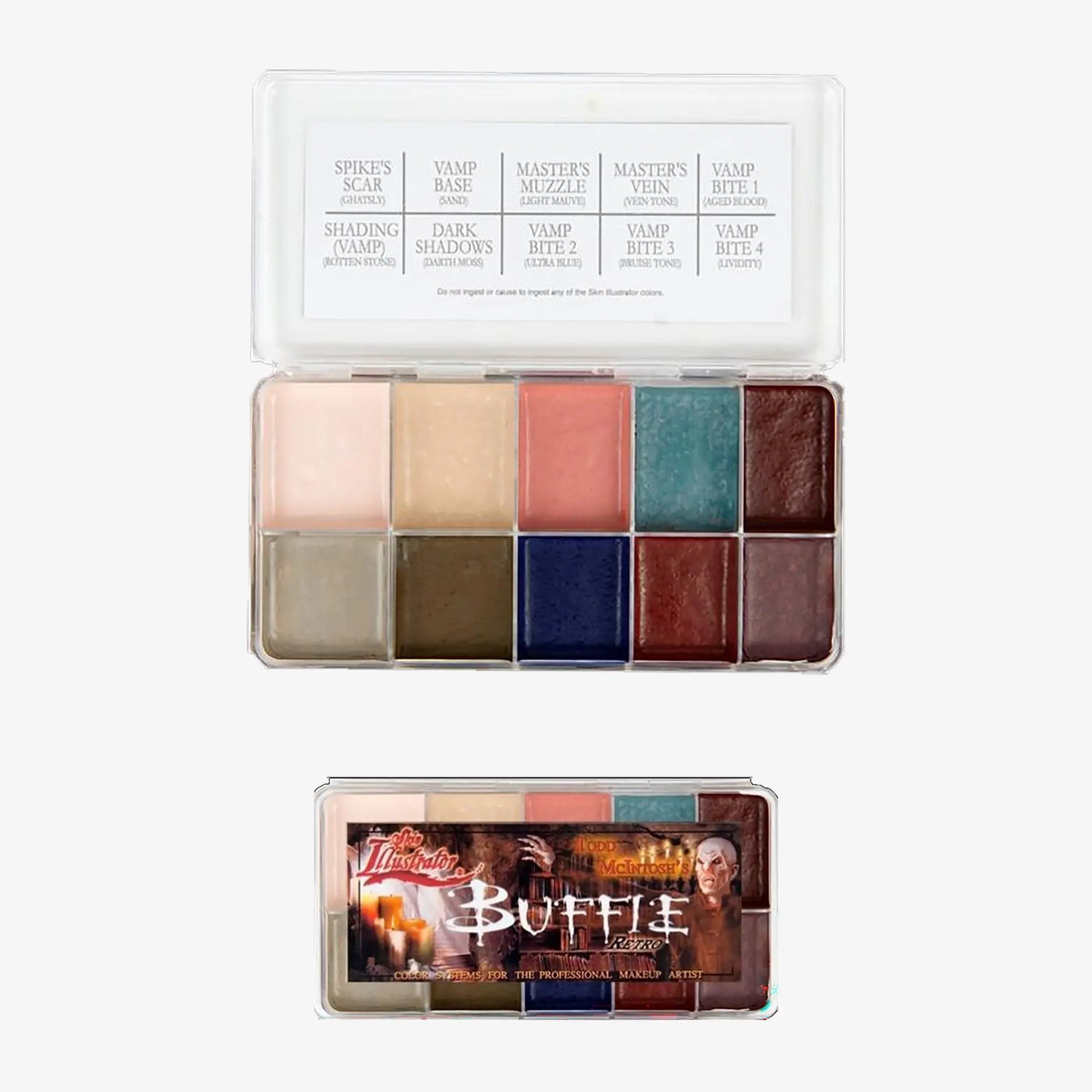 Make-up palettes.