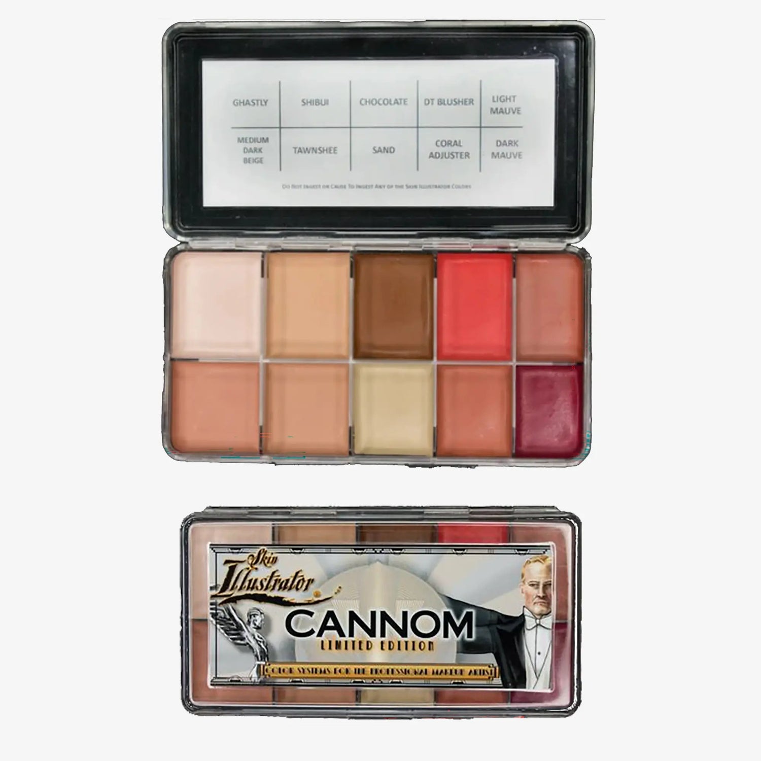 Make-up palettes.