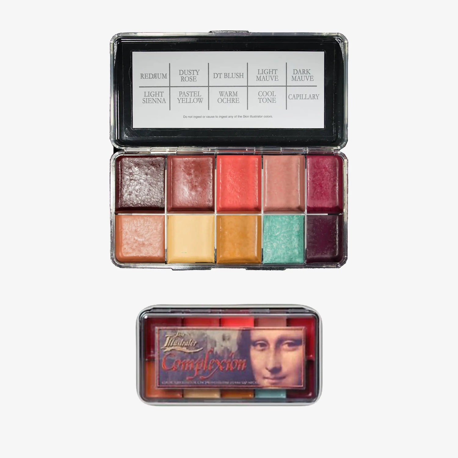 Make-up palettes.