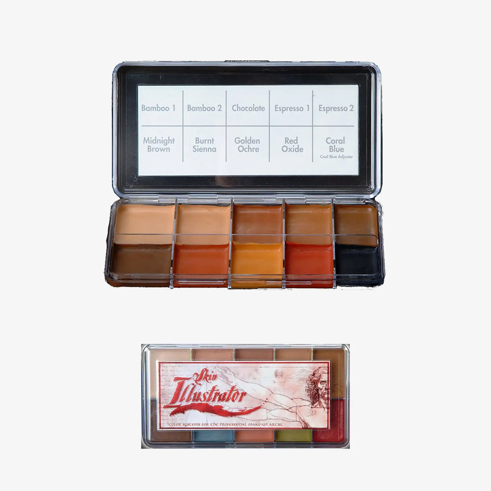 Make-up palettes.