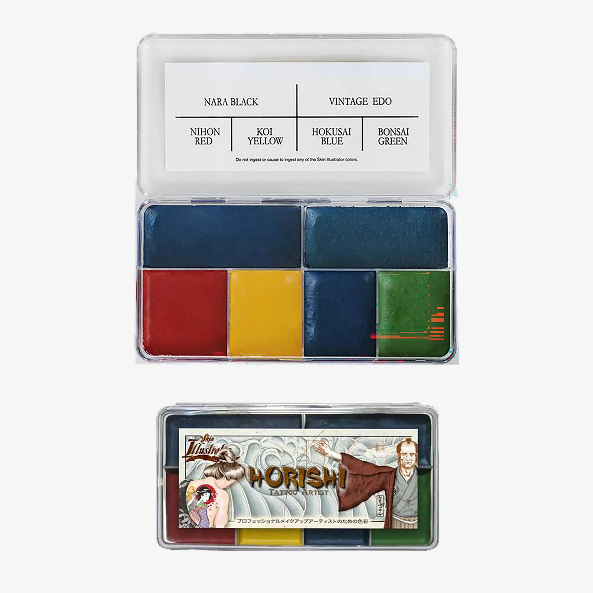 Make-up palettes.