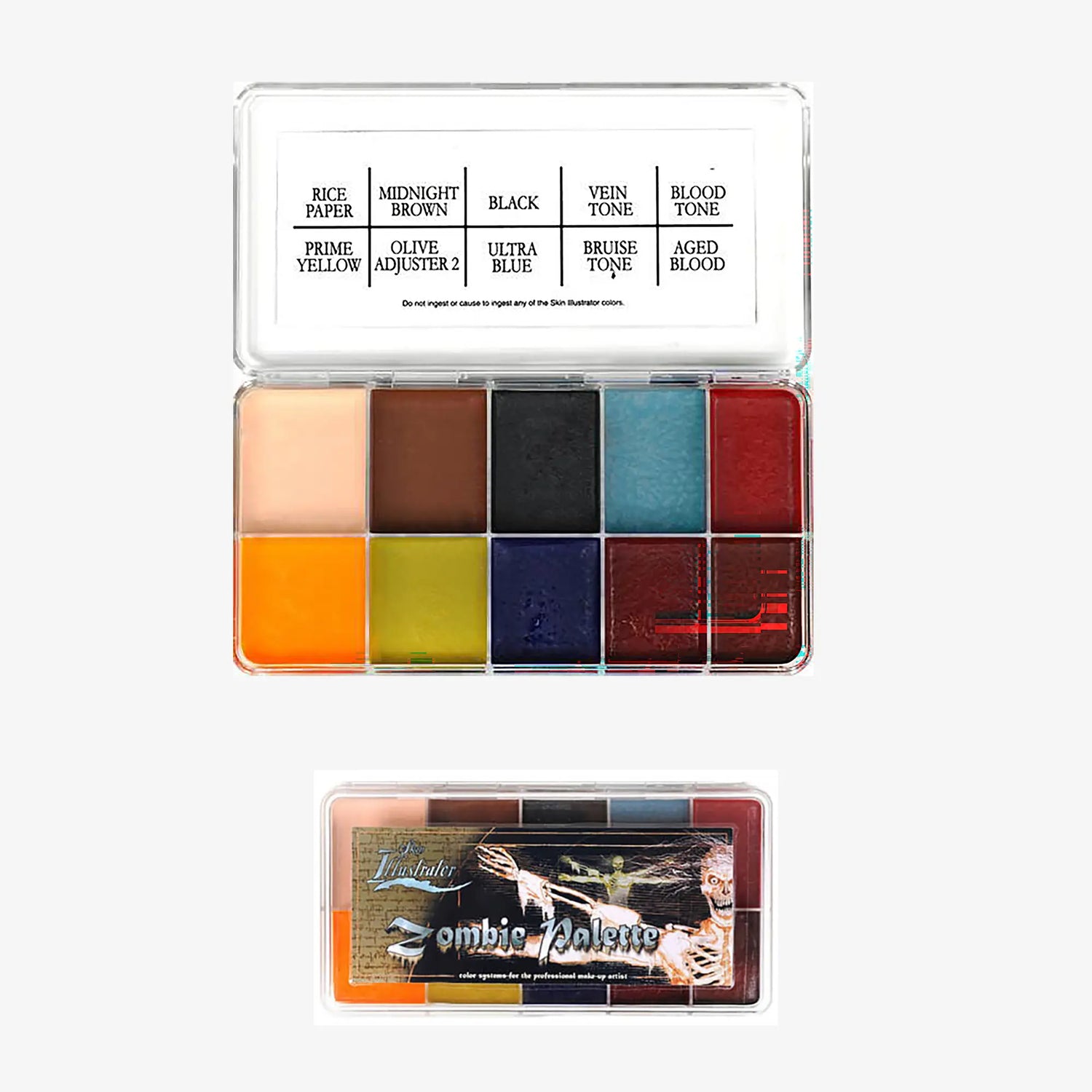 Make-up palettes.
