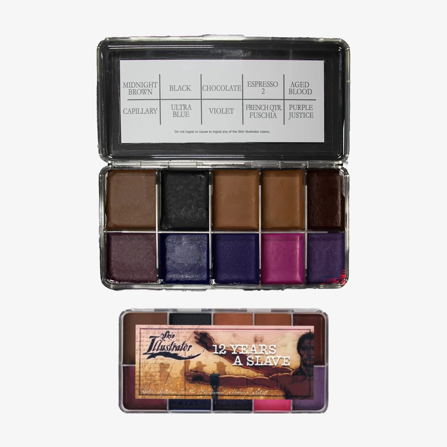 Make-up palettes.