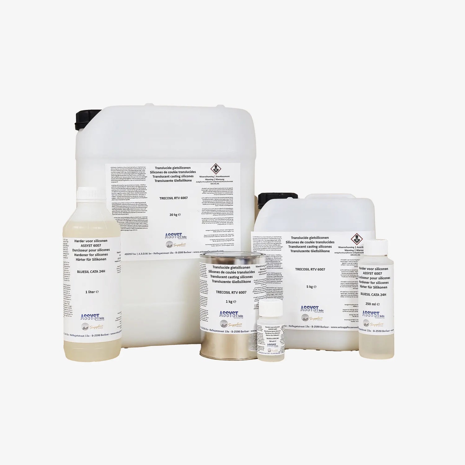 Siliconen RTV 6007 + verharder 24u