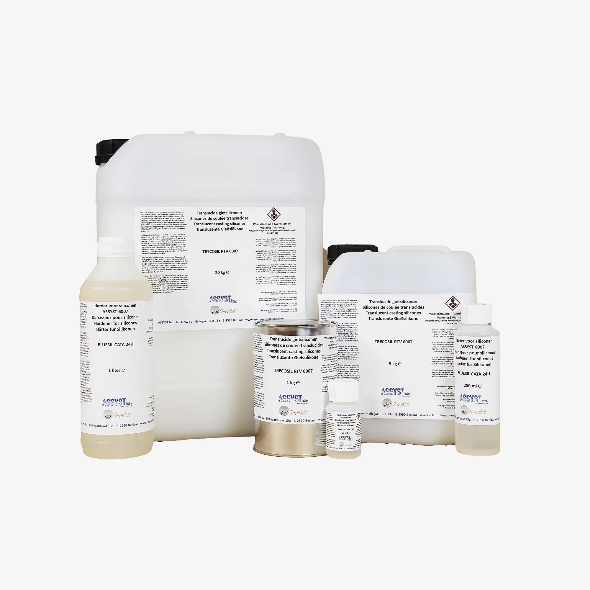 Siliconen RTV 6007 + verharder 24u
