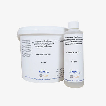 Transparante siliconen A+B