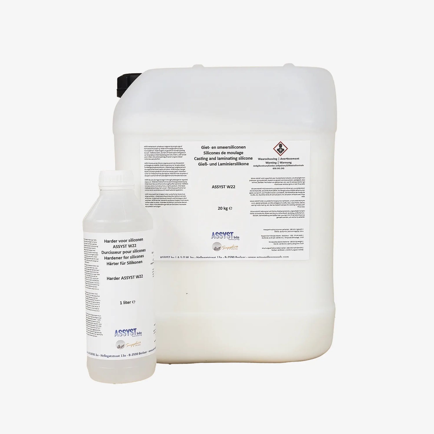 Siliconen ASSYST W22 + verharder