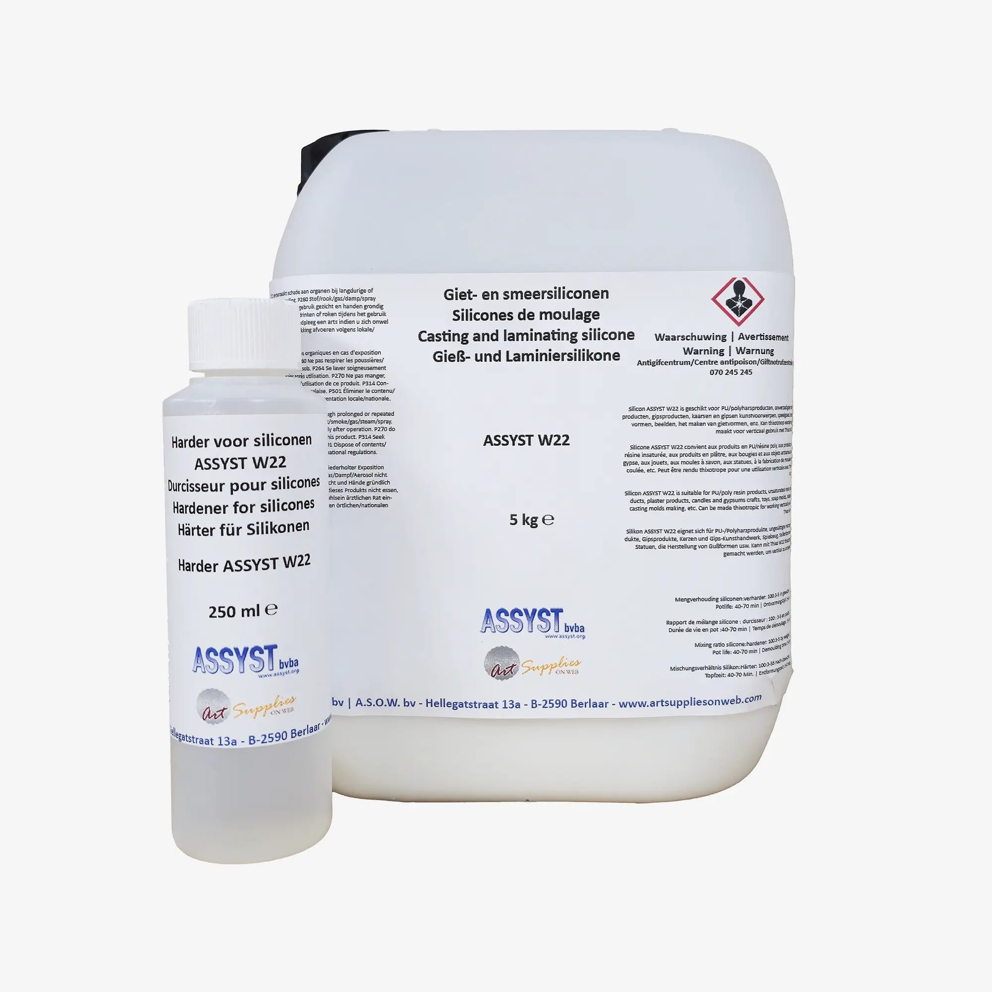 Siliconen ASSYST W22 + verharder