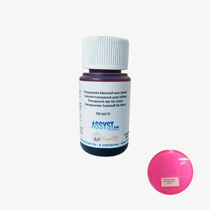 Transparent dye for resins