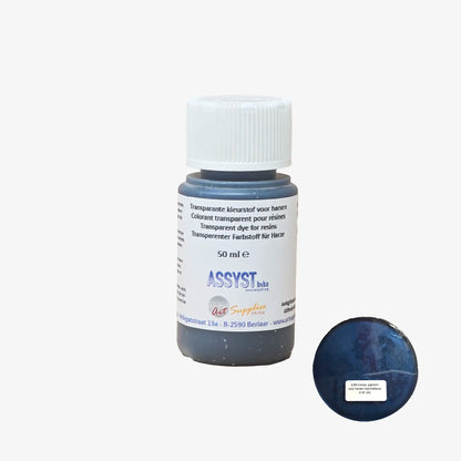 Transparent dye for resins