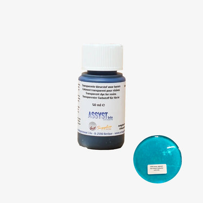 Transparent dye for resins