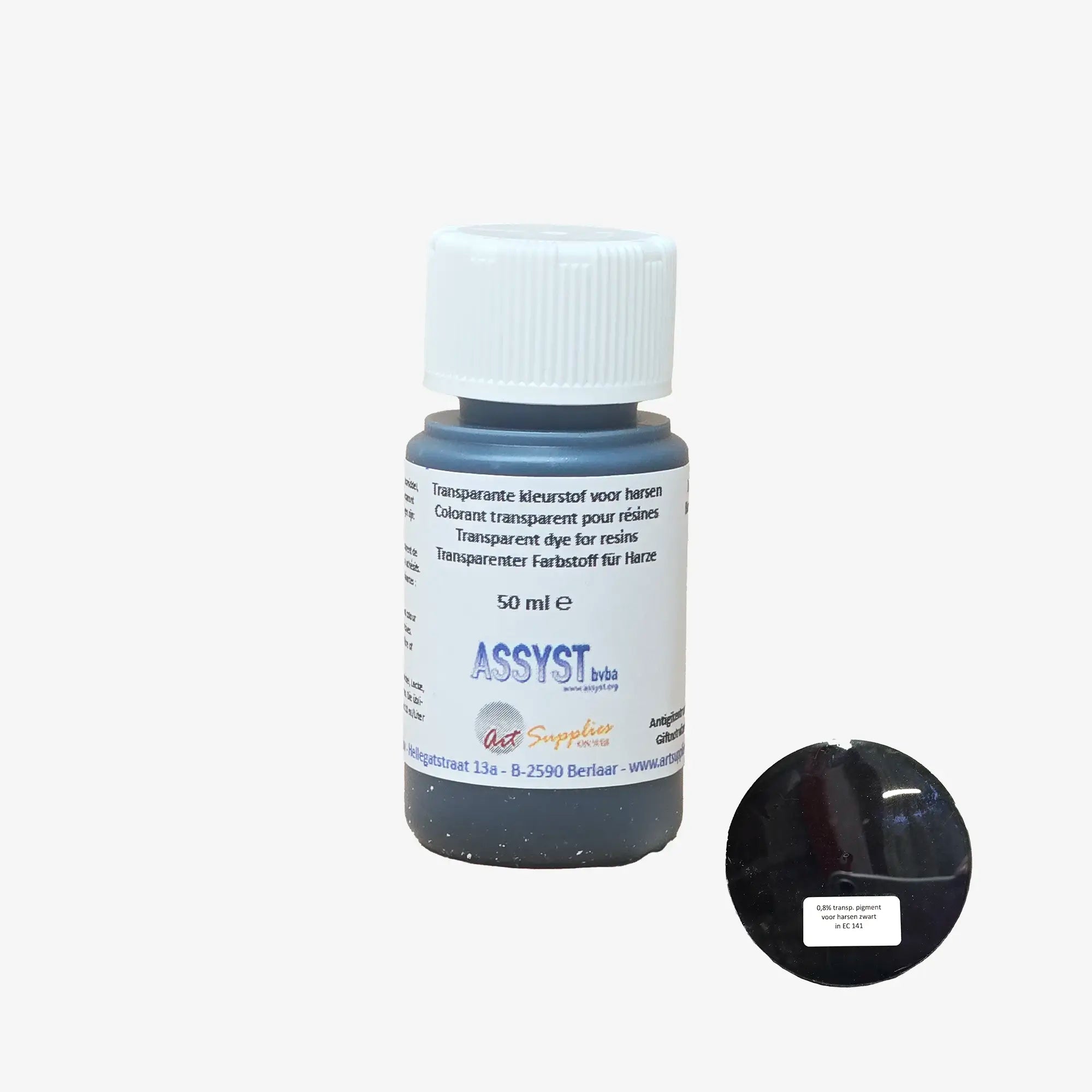 Transparent dye for resins