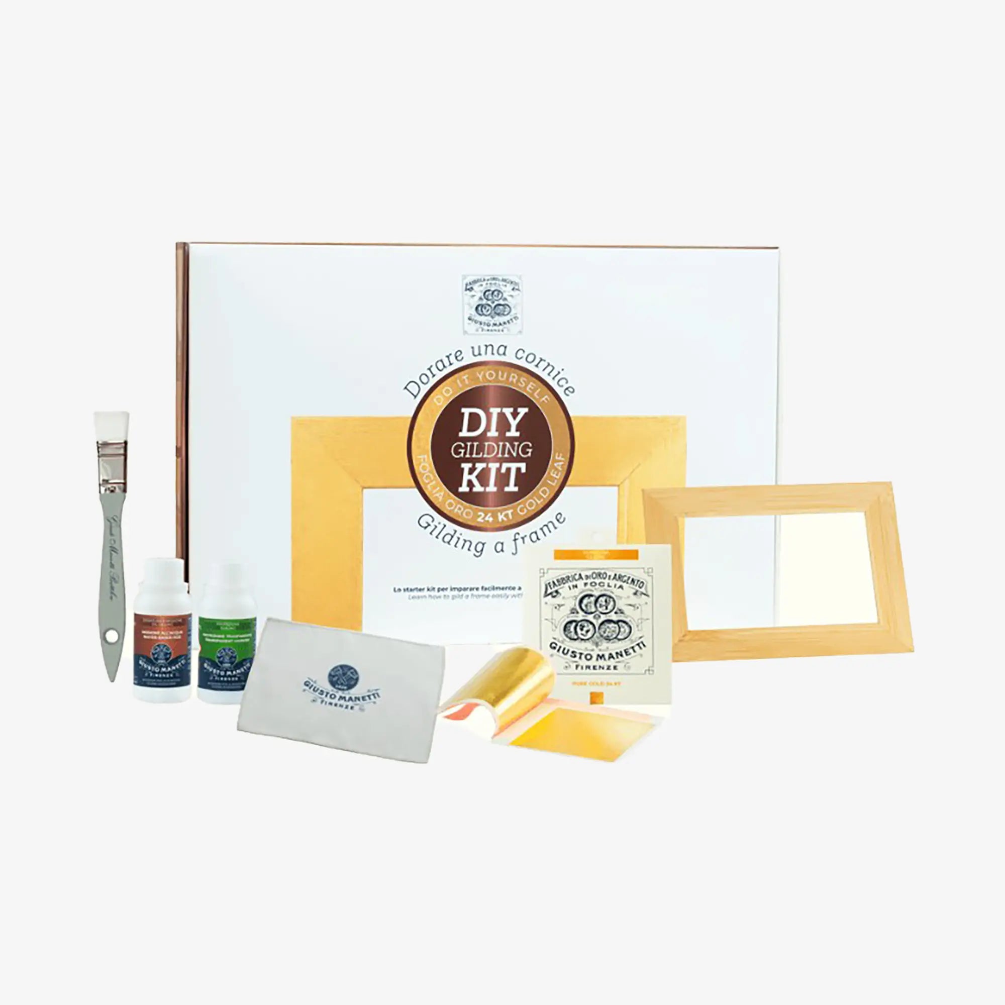Kit de dorure pour cadre en bois